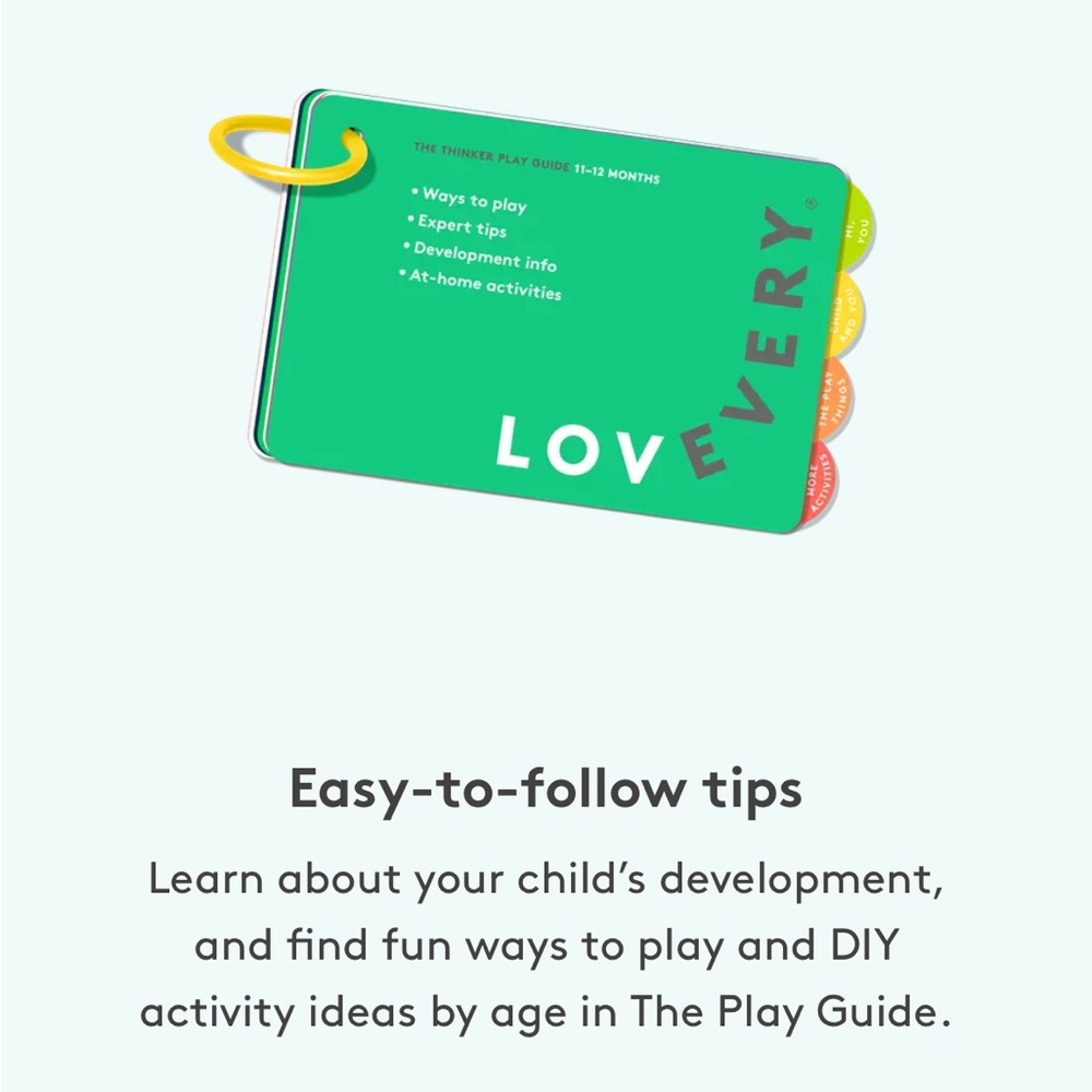 LOVEVERY- Green Play Guide for Kids (11-12 months) - Picture 3 of 7